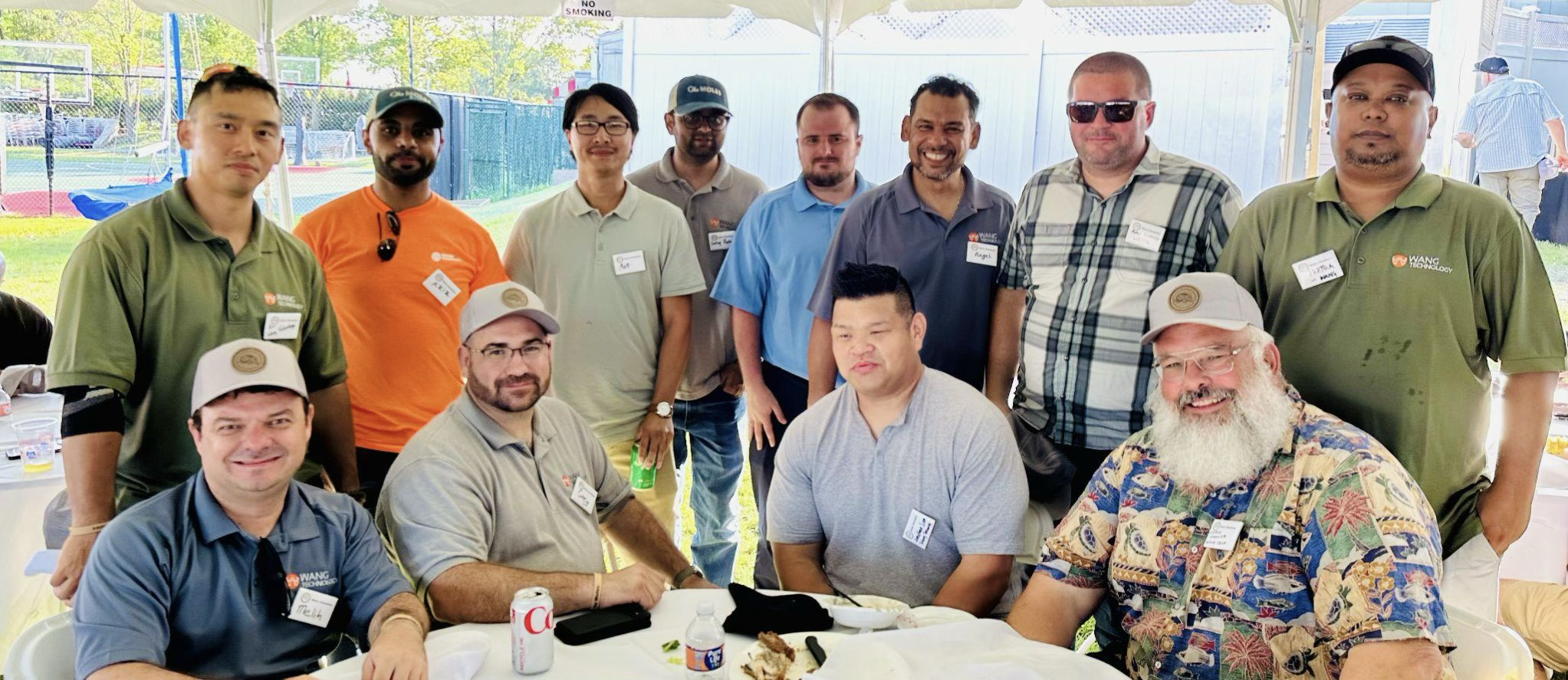 Wang at Moles Clambake